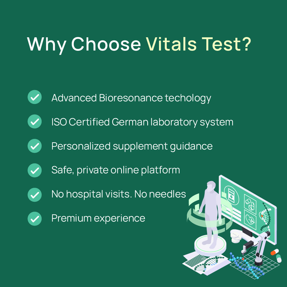 Vitals Core Test | 100+ Biomarkers